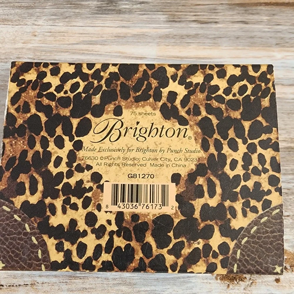 Brighton leopard print